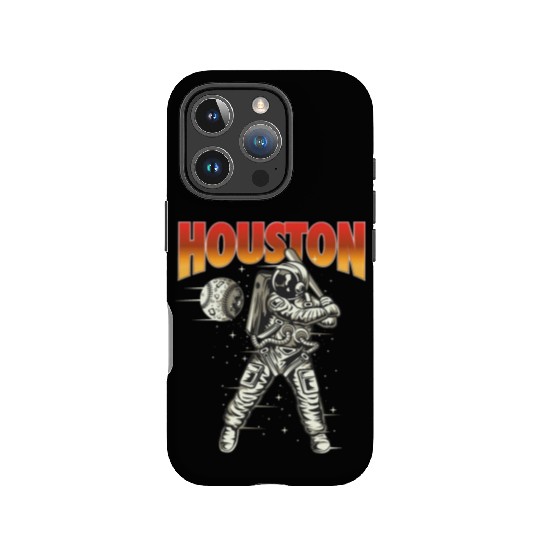 Houston Space City Astronaut IPhone Cases