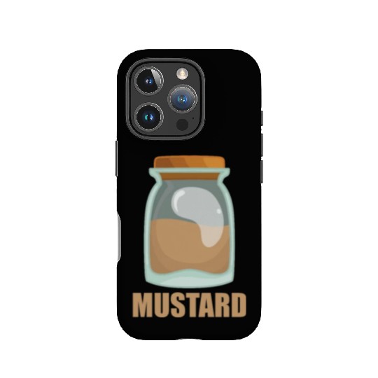 Mustard Spice Flavor Food Cooking IPhone Cases
