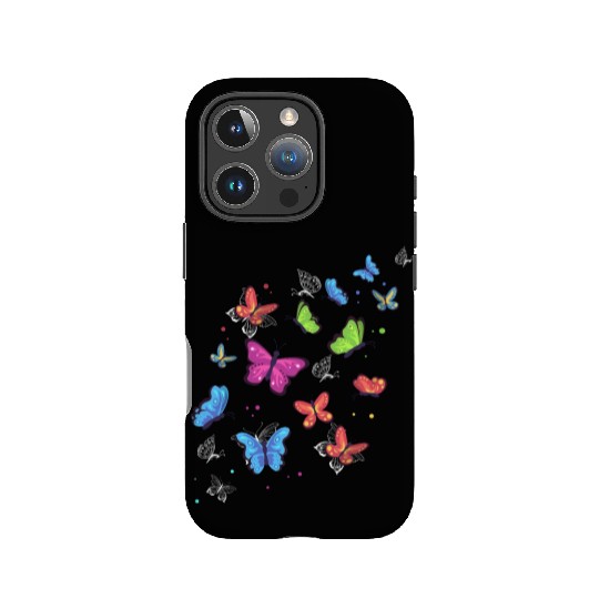 Colourful Butterflies Garden Womens Butterfly IPhone Cases