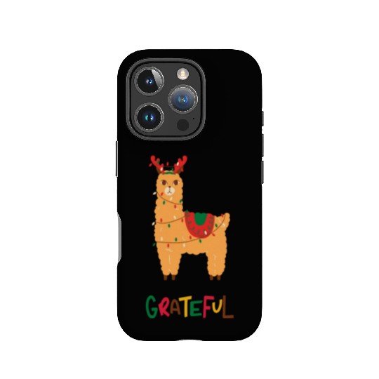 Fa La La La LLama - Grateful ! IPhone Cases