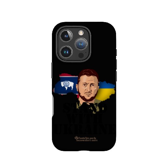 Ukraine Wyoming Flags Zelensky IPhone Cases