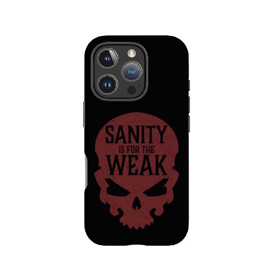 Demon Skull Sanity is for the Weak IPhone Cases