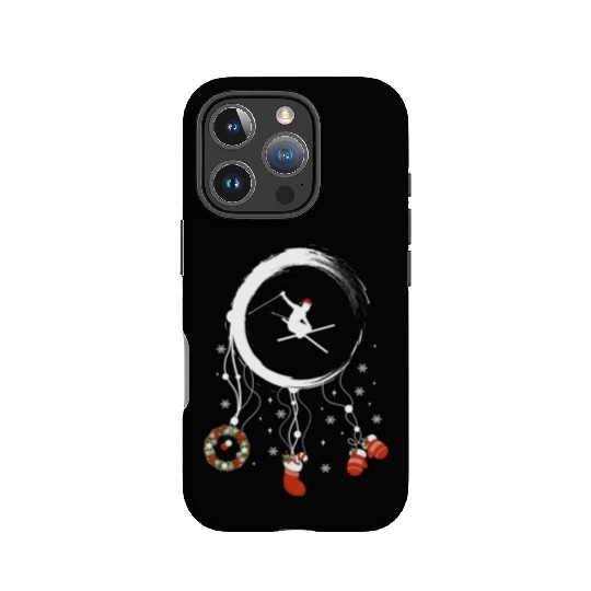 Winter dreamcatcher Christmas Skiing IPhone Cases