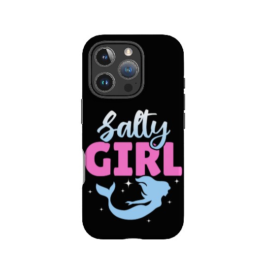 Girl Salty Mermaid Lover IPhone Cases