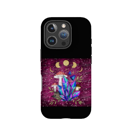 Hedgehog in dreamland - Format D IPhone Cases