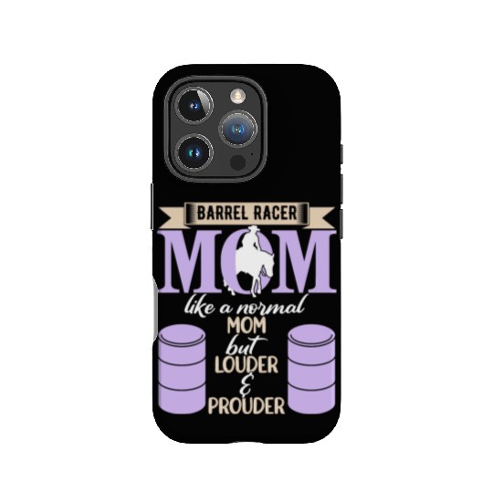 Barrel Racing Mom IPhone Cases