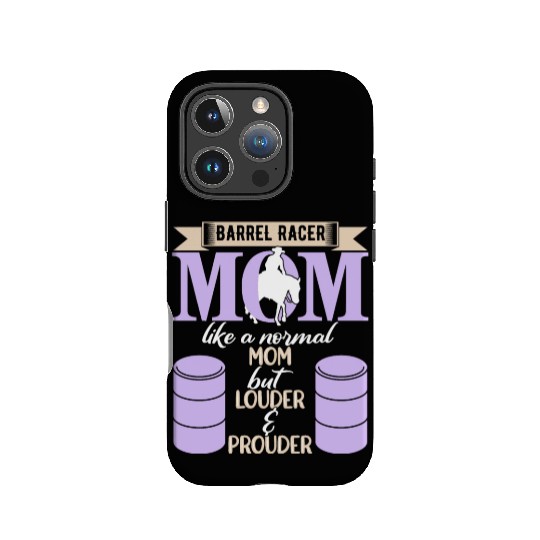 Barrel Racing Mom IPhone Cases