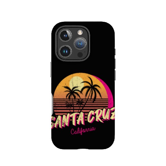 Retro Santa Cruz California IPhone Cases