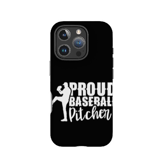 Proud Baseball Pitcher Hobby Sayings Player IPhone Cases