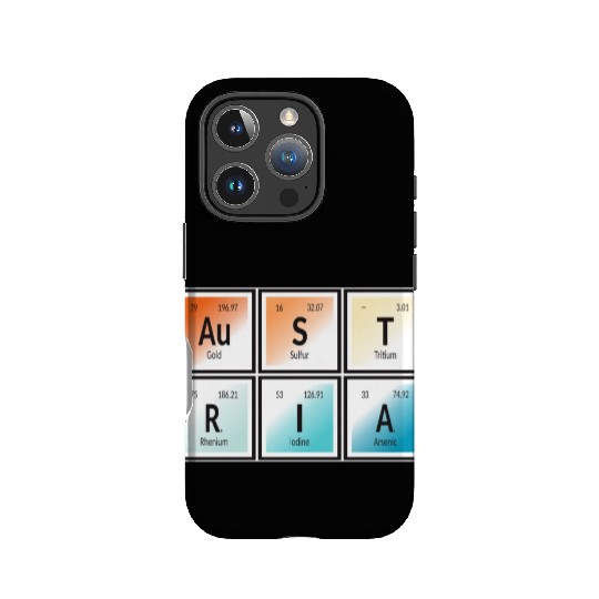 Austria | Periodic Table of Elements IPhone Cases
