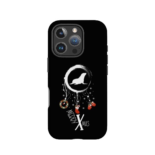 Winter dreamcatcher Christmas Seal IPhone Cases