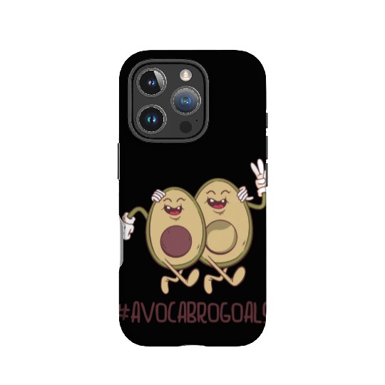 Sibling Big Brother Avocado Goals Hilarious Puns IPhone Cases