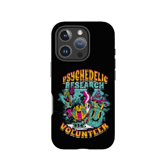 Psychedelic Research Volunteer - psychedelic IPhone Cases