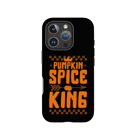 Halloween Thanksgiving IPhone Cases, Pumpkin Spice King