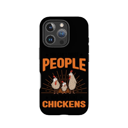 Chickens Saying Chicken Farmer IPhone Cases