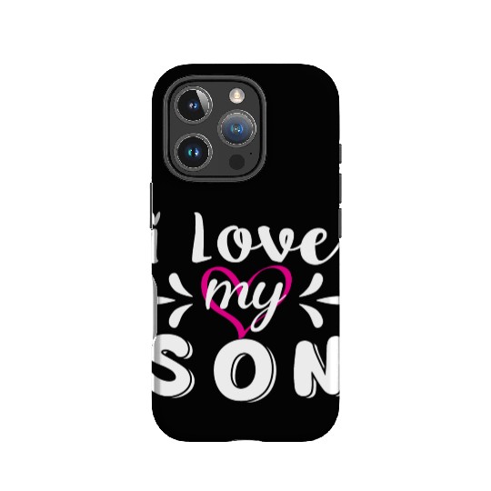 I Love My Son IPhone Cases