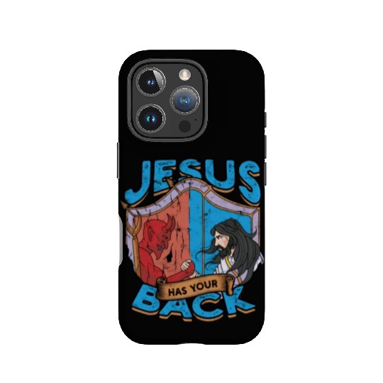 Jesus has your back - jesus IPhone Cases
