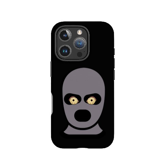grey thief ski mask IPhone Cases