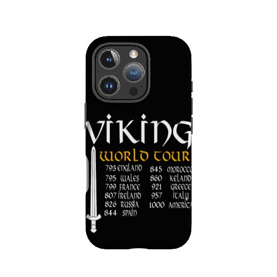 Viking World Tour IPhone Cases