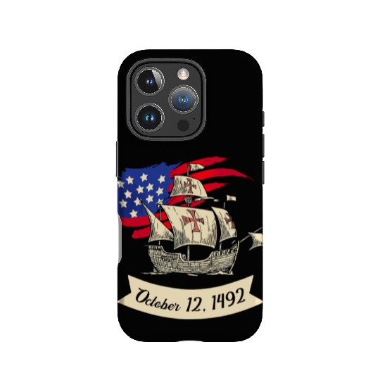 Columbus Day 1492 IPhone Cases