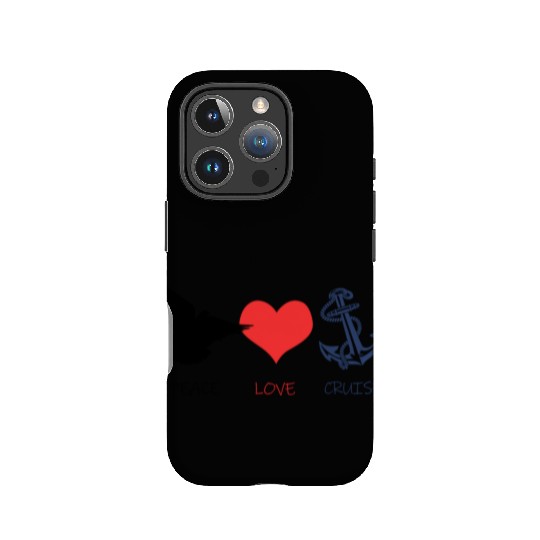 New Peace love cruise Gift ideas IPhone Cases