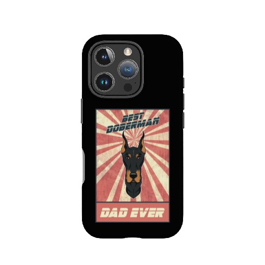 Best Doberman Dad Ever I Doberman Lover IPhone Cases