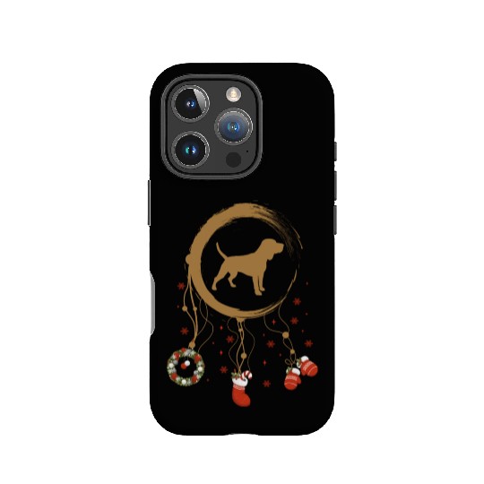 dog dreamcatcher Christmas Beagle IPhone Cases