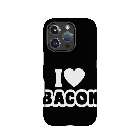 i love bacon classic IPhone Cases