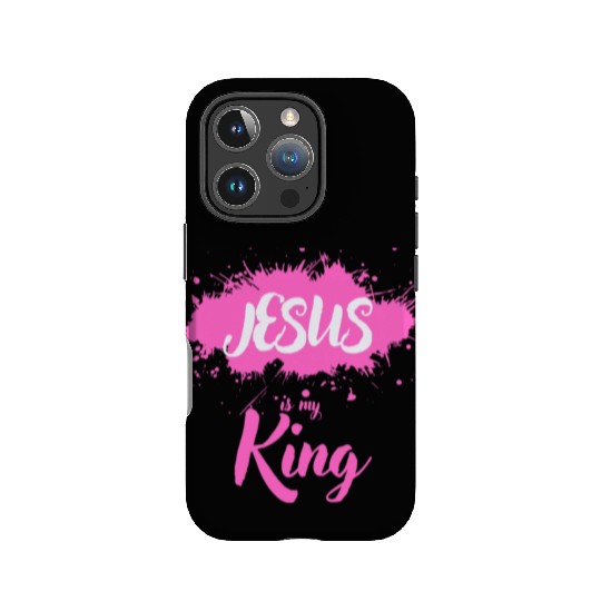 JESUS is my King IPhone Cases