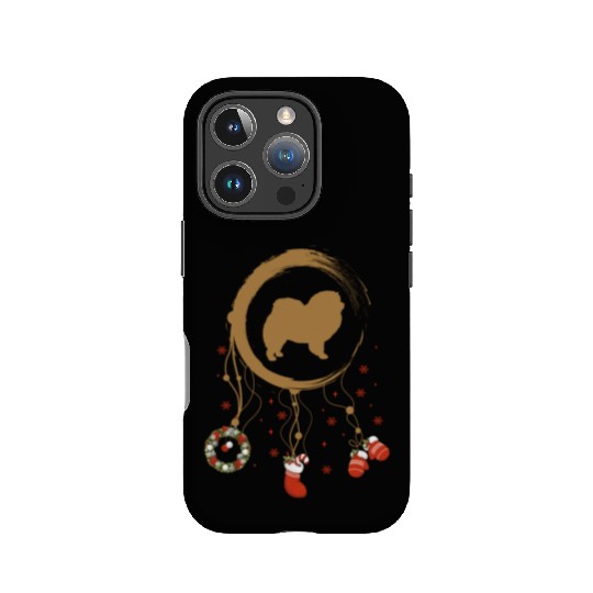 dog dreamcatcher Christmas Chow Chow IPhone Cases
