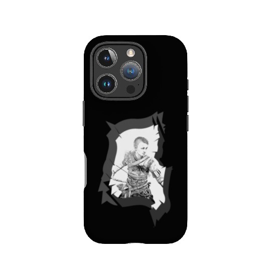 Son kratos,god of war. PS 4 IPhone Cases