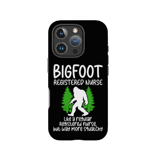 Bigfoot Party Supplies Bigfoot Registered Nurse IPhone Cases