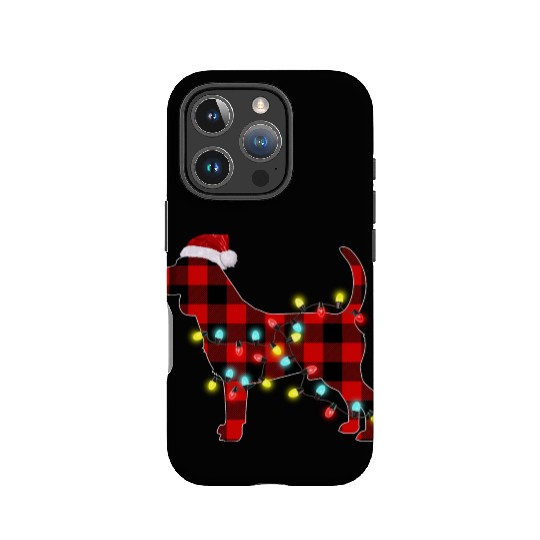 Beagle Christmas Dog Lover Pajamas IPhone Cases