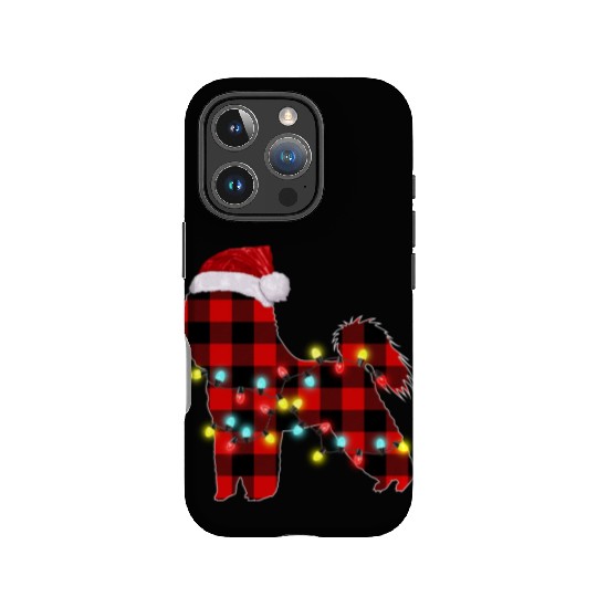 Bichon Frise Christmas Dog Lover Pajamas IPhone Cases