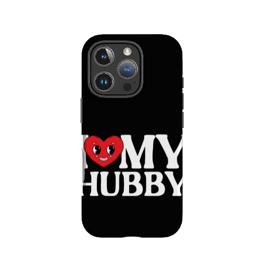 I Love My Hubby Valentines Day Marriage Cupid Love IPhone Cases