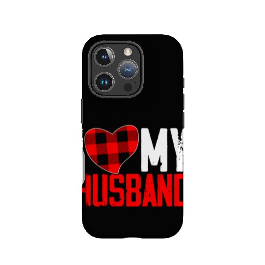I Love My Hubby Valentines Day Marriage Cupid Love IPhone Cases