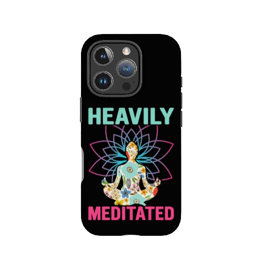 Heavily Meditated Yoga Class Teacher IPhone Cases