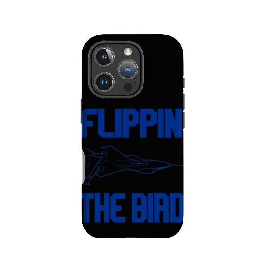 Flippin The Bird Top Gun IPhone Cases