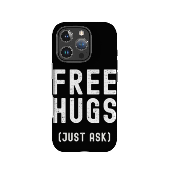 Free Hugs Jusk Ask IPhone Cases