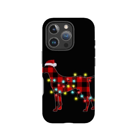 German Shorthaired Pointer Christmas Dog Lover IPhone Cases
