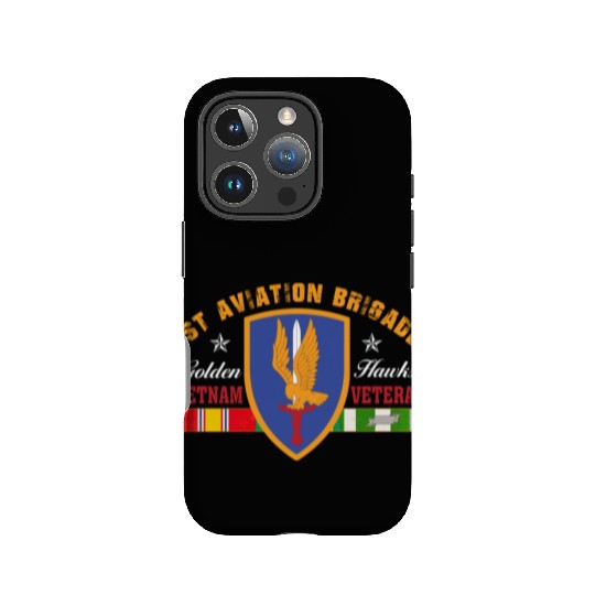 1st Aviation Brigade Vietnam Veteran Golden Hawks IPhone Cases