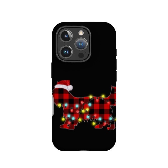 Yorkshire Terrier Christmas Dog Lover Pajamas IPhone Cases
