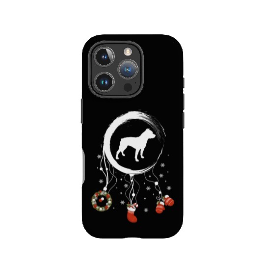 dog dreamcatcher Christmas Pitbull IPhone Cases