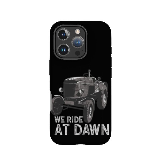 We Ride At Dawn Dad Lawn Mower Make Laugh Day Yard IPhone Cases
