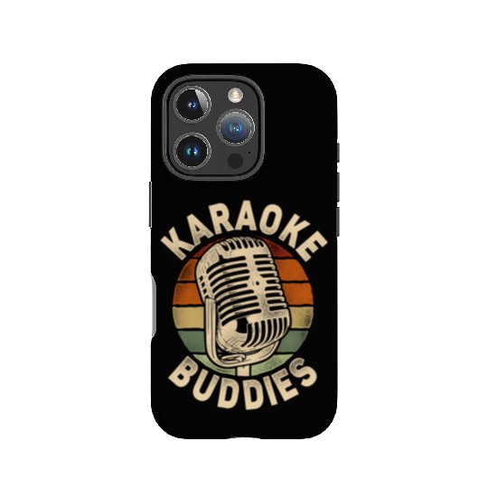 Karaoke Singer Friends Besties IPhone Cases
