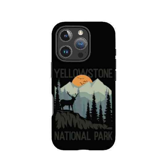 YStone National Park Mountains Wilderness IPhone Cases