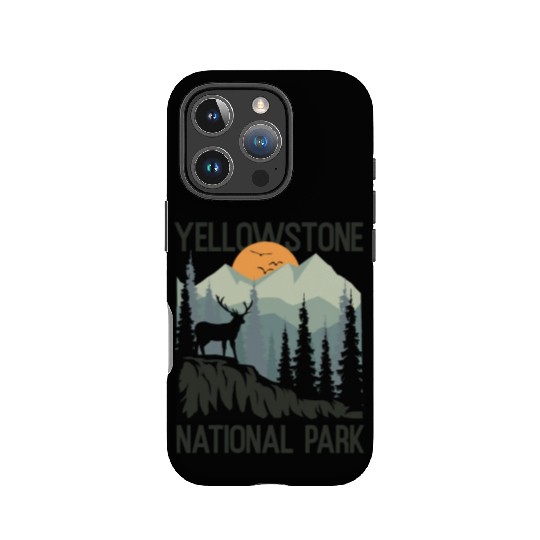 YStone National Park Mountains Wilderness IPhone Cases