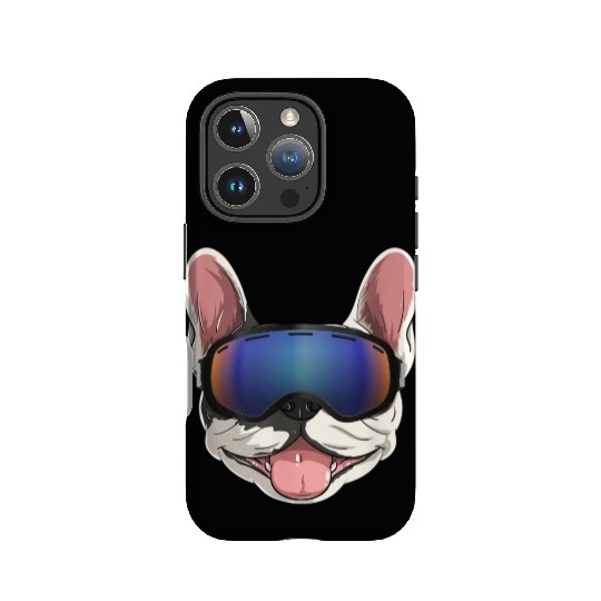 PUG GOGGLES IPhone Cases