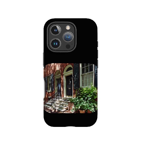 Philadelphia PA - Street in Society Hill IPhone Cases