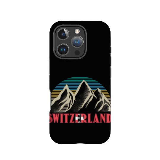 Switzerland Mountains Gift Idea IPhone Cases